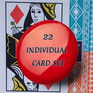 22 Individual Playing Cards Vintage and Newer